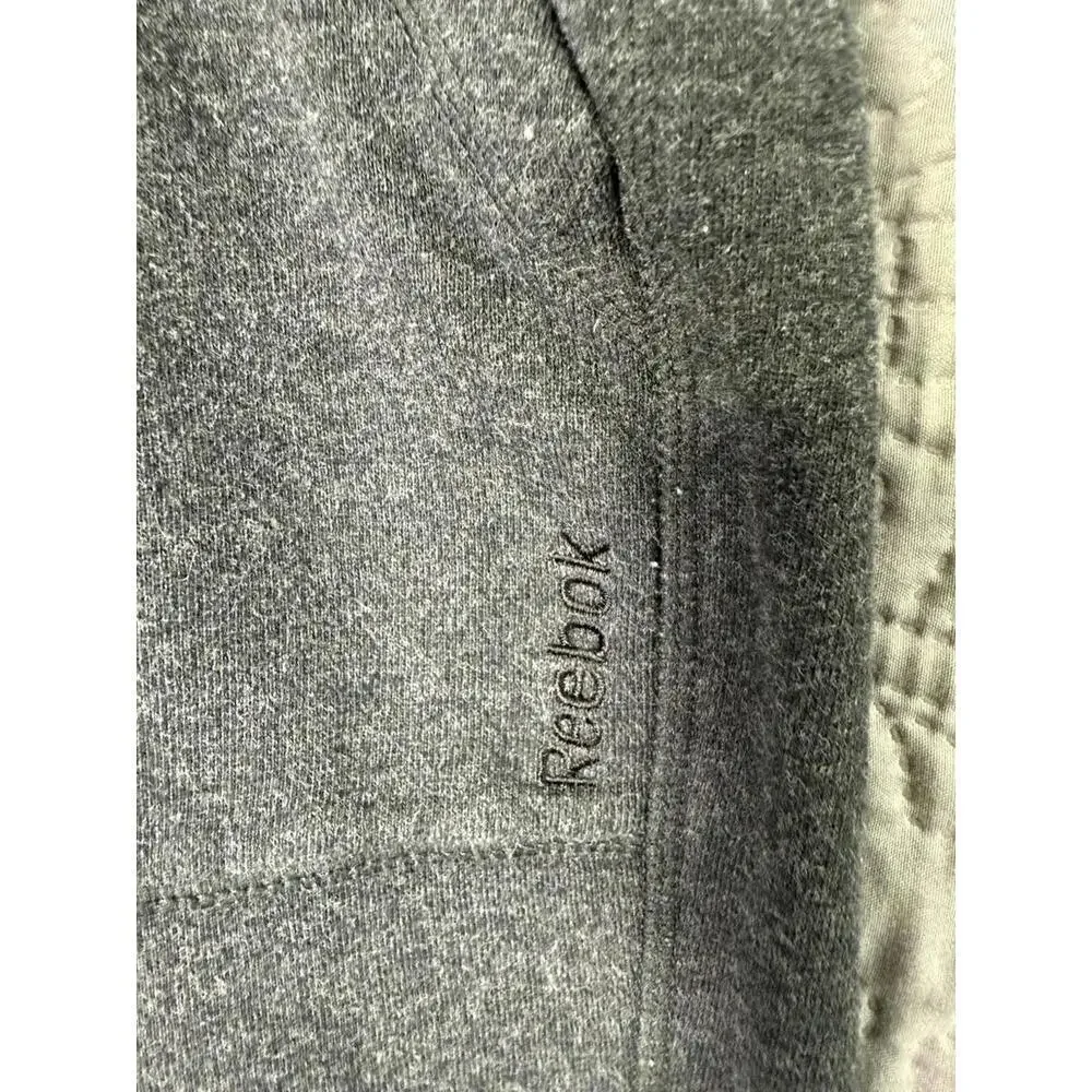 Reebok‎ Pants Women’s Sz L/G Cotton& Polyester Dark Grey
